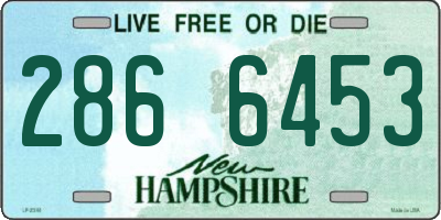 NH license plate 2866453