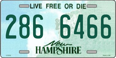 NH license plate 2866466