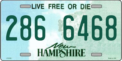 NH license plate 2866468
