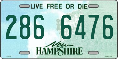NH license plate 2866476