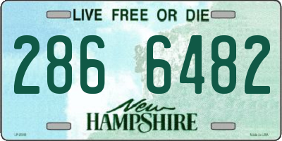 NH license plate 2866482