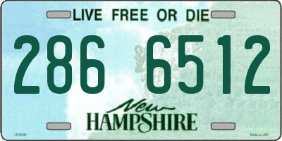 NH license plate 2866512