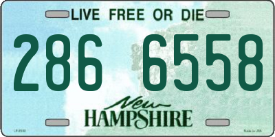 NH license plate 2866558