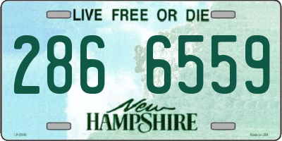 NH license plate 2866559