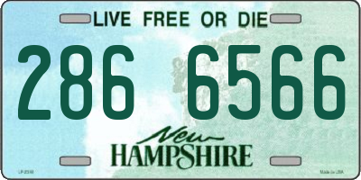 NH license plate 2866566