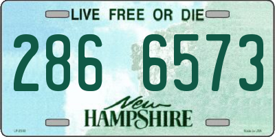 NH license plate 2866573
