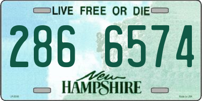 NH license plate 2866574