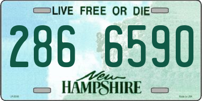 NH license plate 2866590