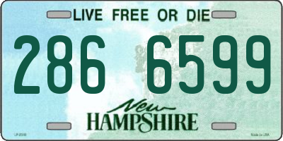 NH license plate 2866599