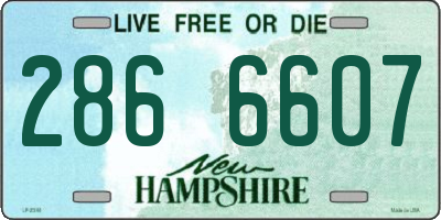 NH license plate 2866607