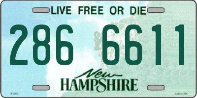 NH license plate 2866611
