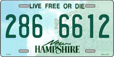 NH license plate 2866612