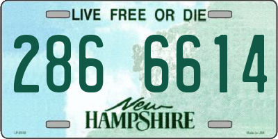 NH license plate 2866614