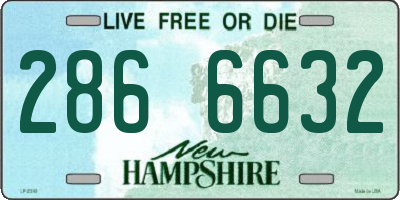 NH license plate 2866632