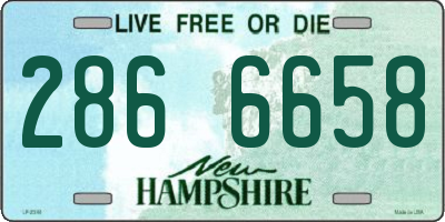 NH license plate 2866658