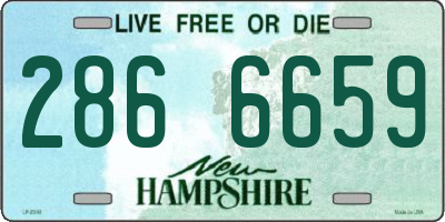 NH license plate 2866659