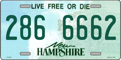 NH license plate 2866662