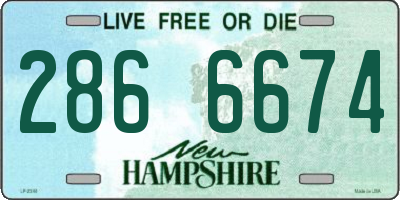 NH license plate 2866674