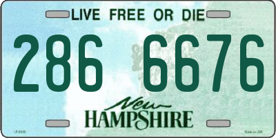 NH license plate 2866676