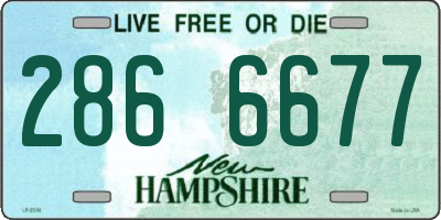 NH license plate 2866677
