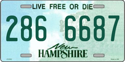 NH license plate 2866687