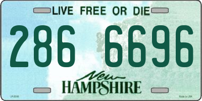 NH license plate 2866696