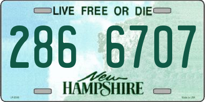 NH license plate 2866707