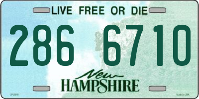 NH license plate 2866710