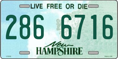 NH license plate 2866716