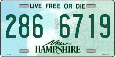 NH license plate 2866719