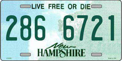 NH license plate 2866721