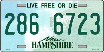 NH license plate 2866723