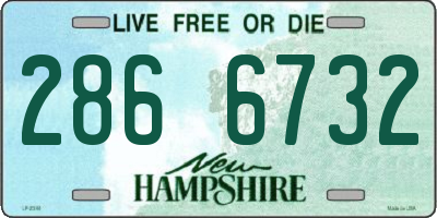 NH license plate 2866732