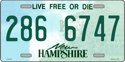 NH license plate 2866747