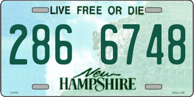 NH license plate 2866748