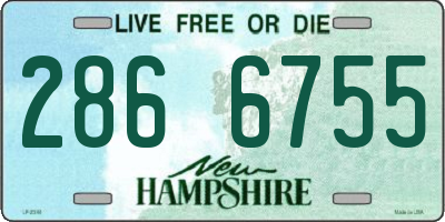 NH license plate 2866755