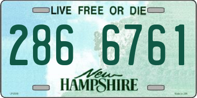 NH license plate 2866761