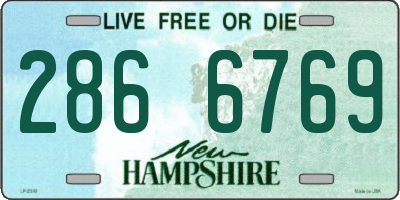 NH license plate 2866769