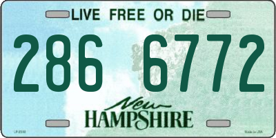 NH license plate 2866772