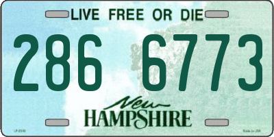 NH license plate 2866773