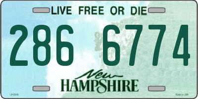 NH license plate 2866774
