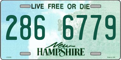 NH license plate 2866779