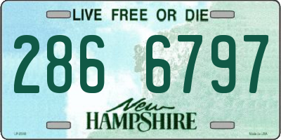NH license plate 2866797