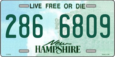 NH license plate 2866809