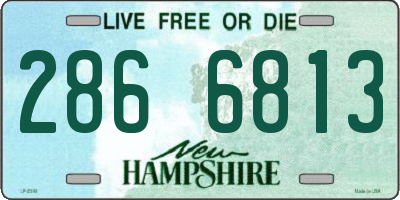 NH license plate 2866813