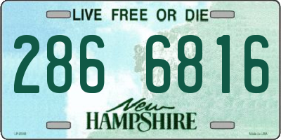 NH license plate 2866816
