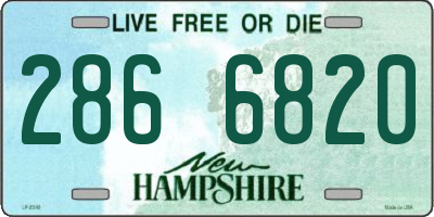 NH license plate 2866820