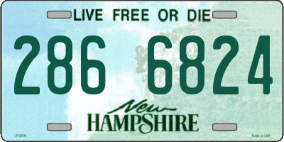 NH license plate 2866824
