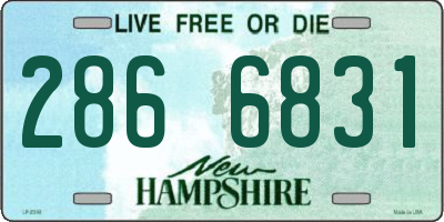 NH license plate 2866831