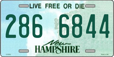 NH license plate 2866844